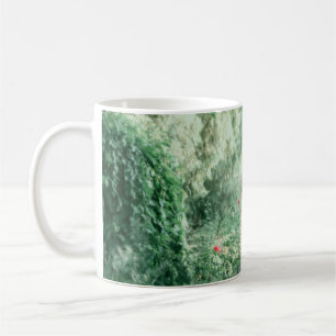 Taza De Café Princesa de Brunette: acuarela de bosque de hadas