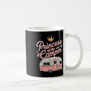 Taza De Café Princesa De Camper Camping Furgoneta Remolque Rv U