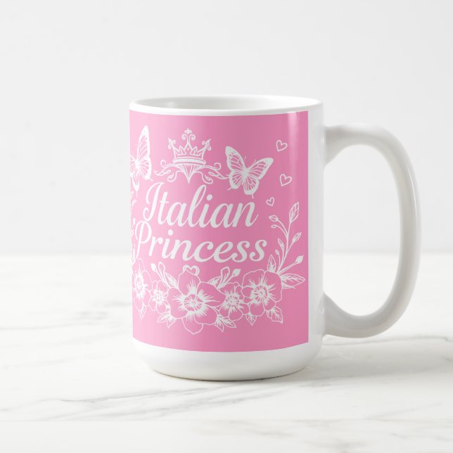 Taza De Café Princesa de Italia (Derecha)