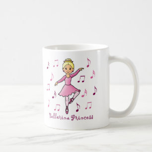 Taza De Café Princesa de la bailarina