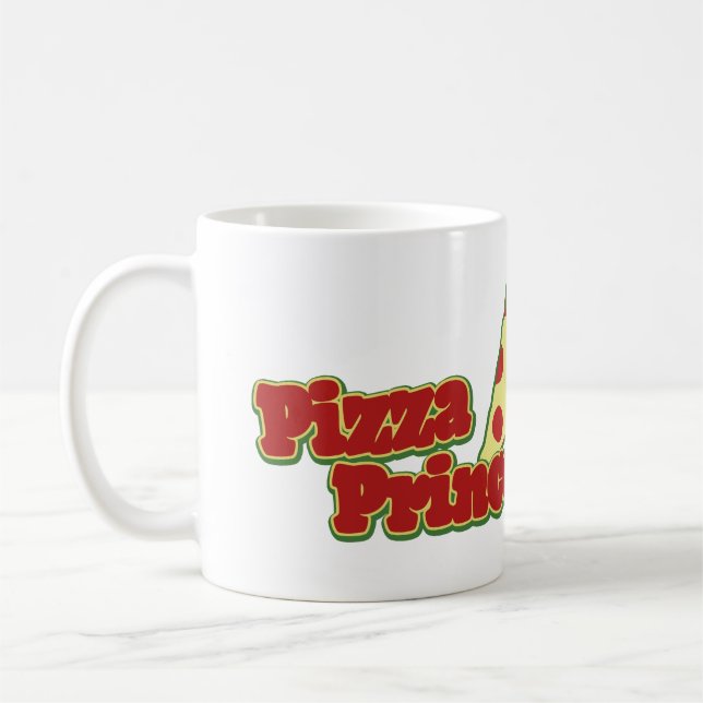 Taza De Café Princesa de la pizza (Izquierda)