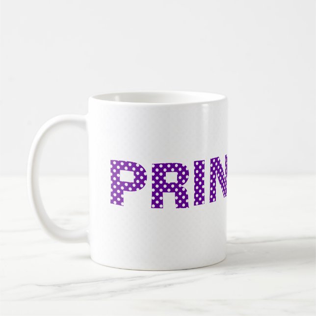 Taza De Café Princesa de Purple Mug (Izquierda)