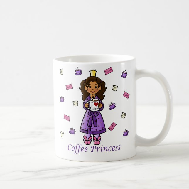 Taza De Café Princesa del café (Derecha)