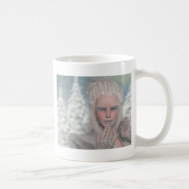Taza De Café Princesa del hielo (Derecha)