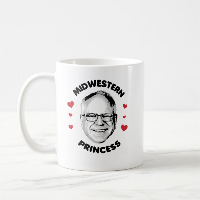 Taza De Café Princesa del Medio Oeste (Izquierda)
