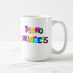 Taza De Café Princesa del piano