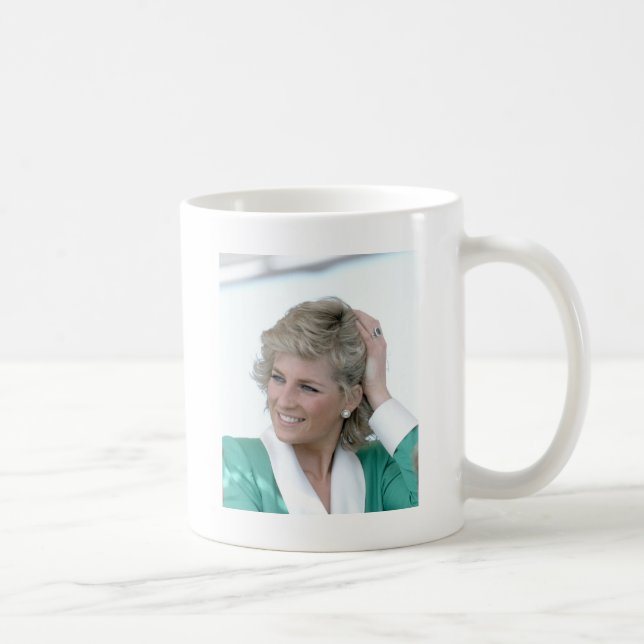 Taza De Café Princesa Diana Australia 1988 (Derecha)
