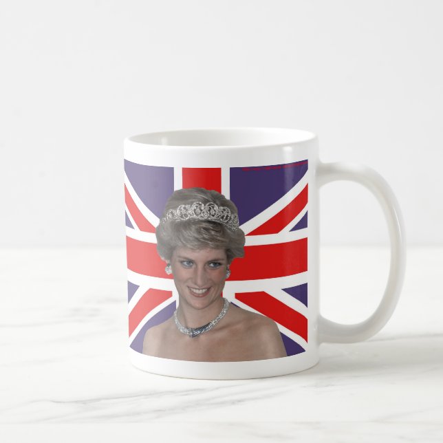 Taza De Café Princesa Diana Collection de HRH (Derecha)