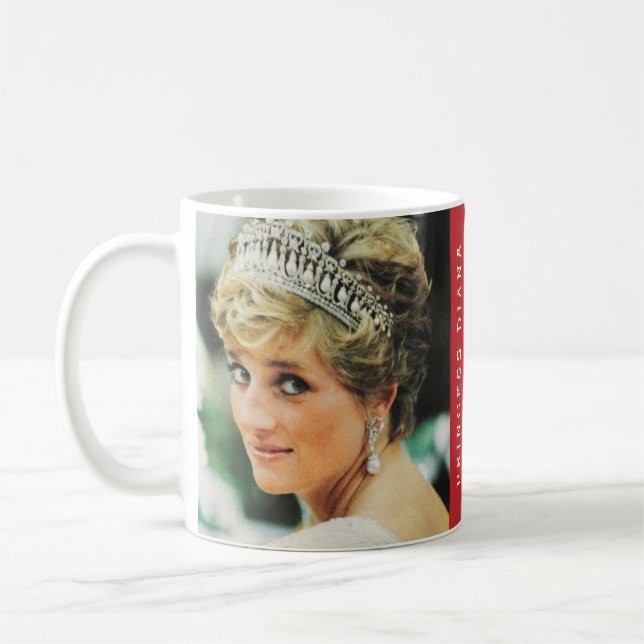 Taza De Café Princesa Diana de País de Gales (Izquierda)