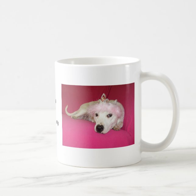 Taza De Café Princesa Dog Lucy (Derecha)