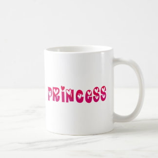 Taza De Café Princesa en los corazones