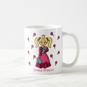 Taza De Café Princesa estropeada