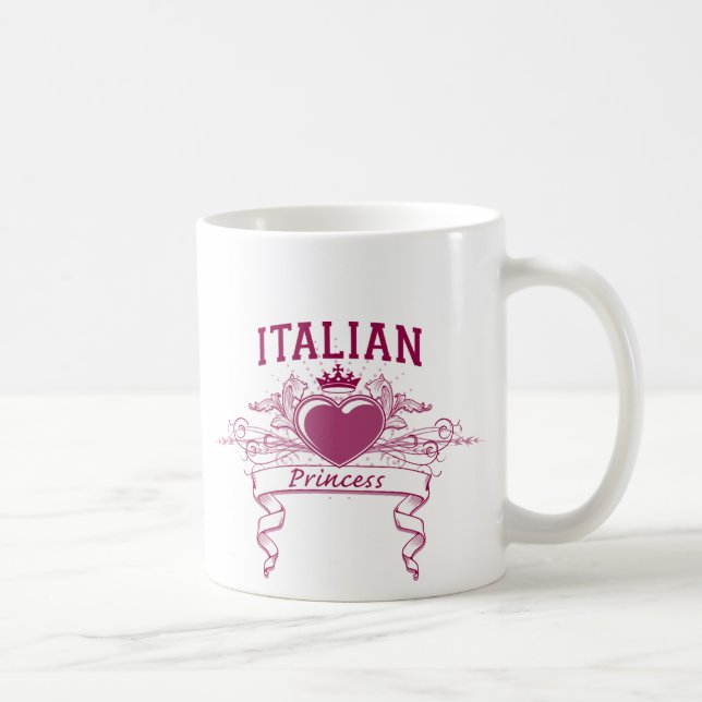 Taza De Café Princesa italiana (Derecha)