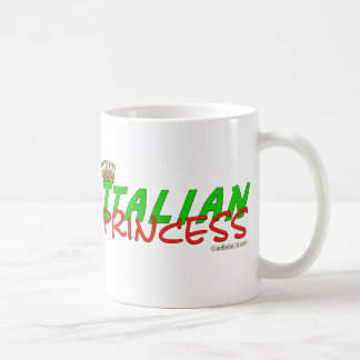 Taza De Café Princesa italiana With Crown