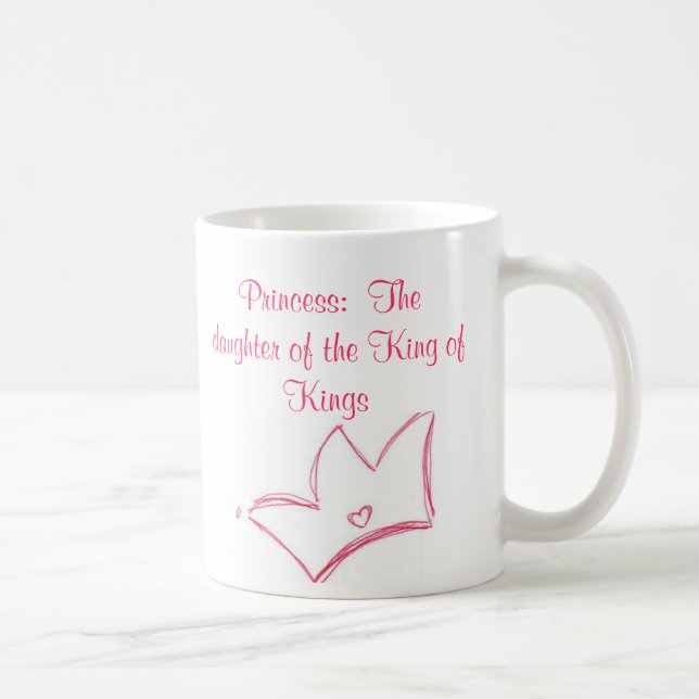 Taza De Café Princesa:  La hija del rey de reyes (Derecha)