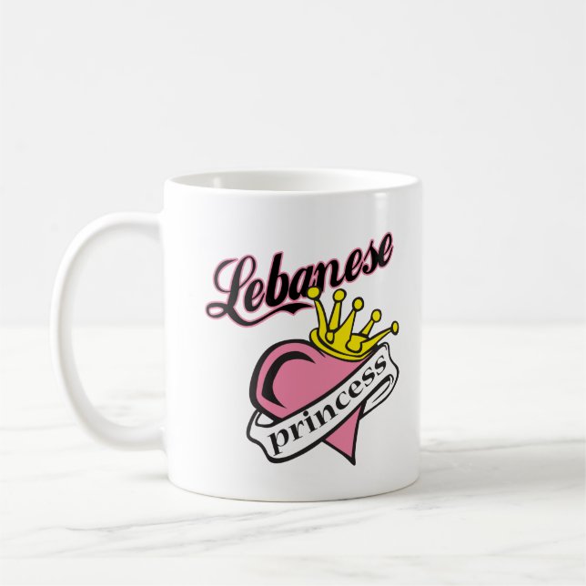 Taza De Café Princesa libanesa (Izquierda)