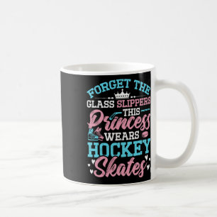 Taza De Café Princesa Lleva Patines de Hockey Amante Hockey sob