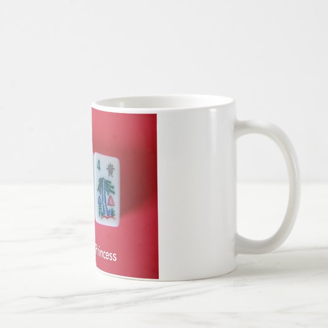 Taza De Café Princesa Mah-Jongg (Derecha)