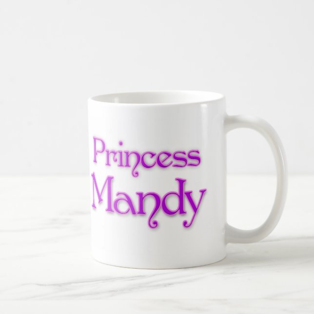 Taza De Café Princesa Mandy (Derecha)