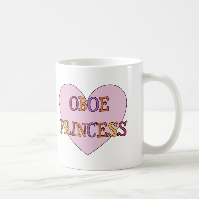 Taza De Café Princesa Mug de Oboe (Derecha)
