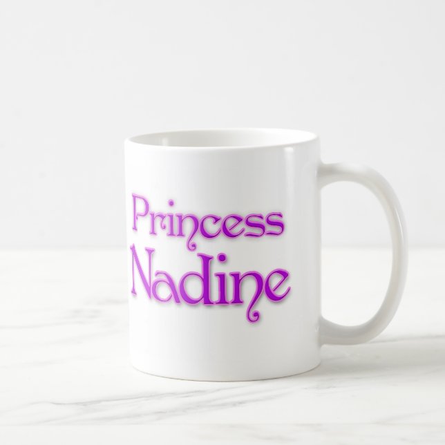 Taza De Café Princesa Nadine (Derecha)