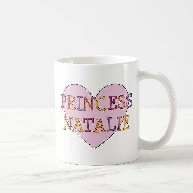 Taza De Café Princesa Natalie (Derecha)