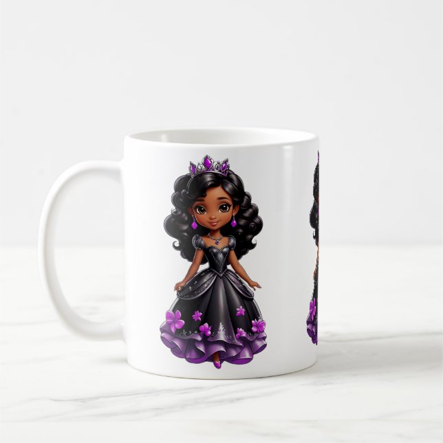 Taza De Café Princesa negra (Izquierda)