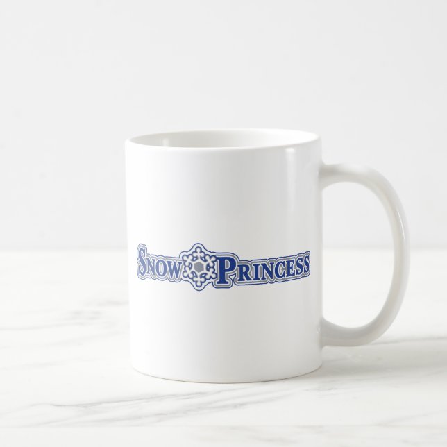 Taza De Café Princesa-Nieve-Ligera (Derecha)