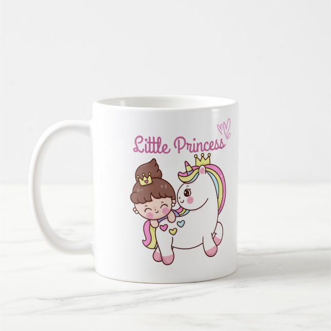 Taza De Café Princesa pequeña (Izquierda)