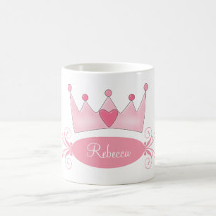 Taza De Café Princesa personalizada Kids Mug
