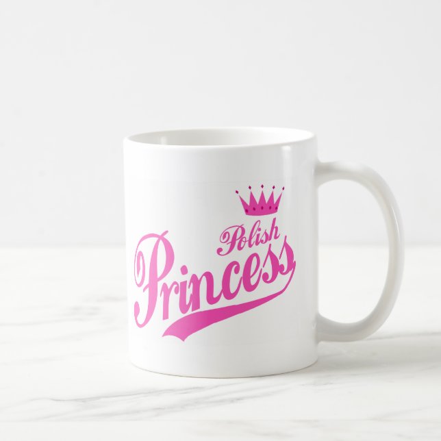 Taza De Café Princesa polaca (Derecha)