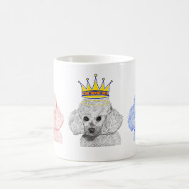 Taza De Café Princesa Poodles Mug