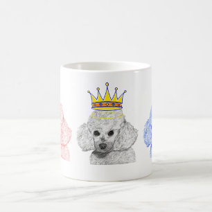 Taza De Café Princesa Poodles Mug