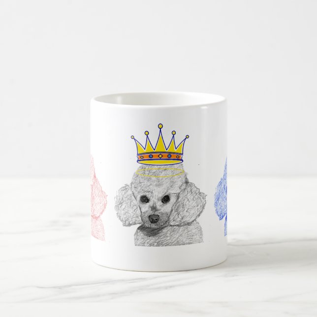 Taza De Café Princesa Poodles Mug (Centro)