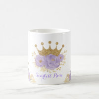 Princesa Real de la Corona de Oro Girly Lavender