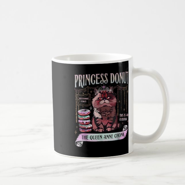 Taza De Café Princesa Retro Donut Dungeon Crawler Carl Book Lov (Derecha)