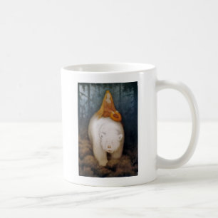 Taza De Café Princesa Riding rey oso polar