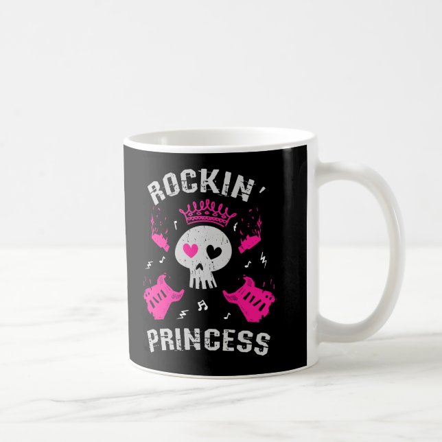Taza De Café Princesa Rockin (Derecha)