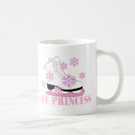 Taza De Café Princesa Skate del hielo