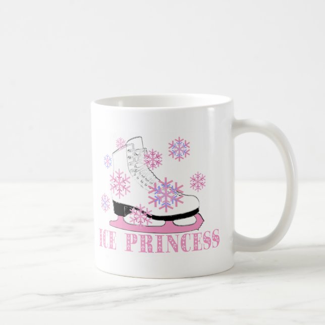 Taza De Café Princesa Skate del hielo (Derecha)