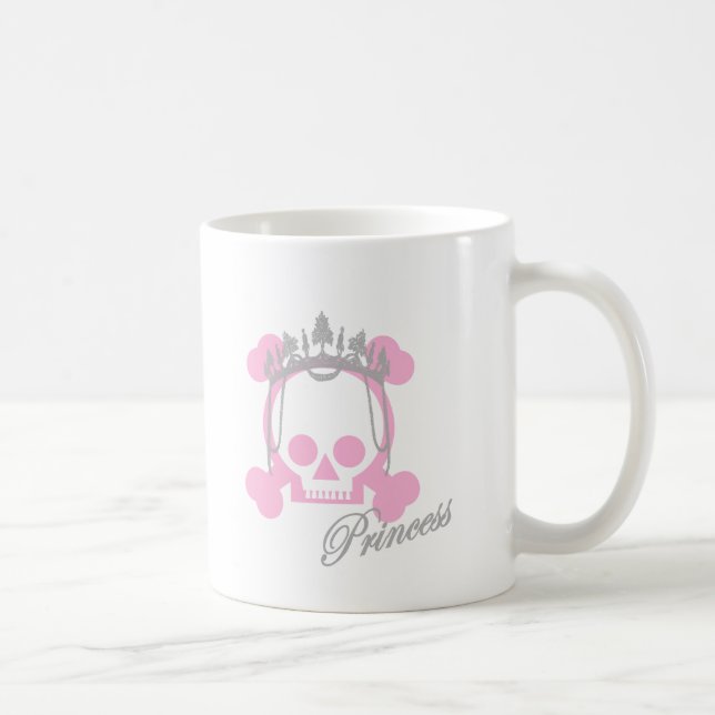 Taza De Café Princesa Skull (Derecha)