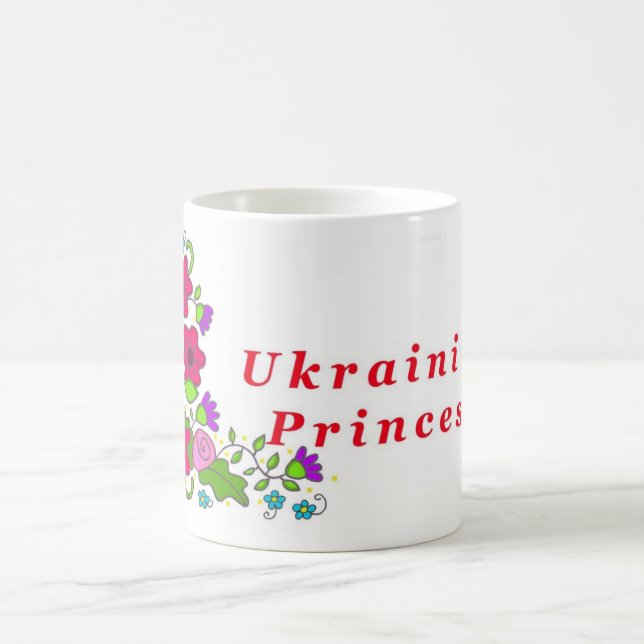 Taza De Café Princesa ucraniana (Centro)