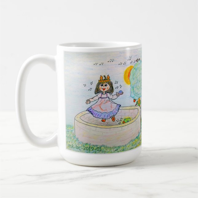 Taza De Café Princesa y rana (Izquierda)