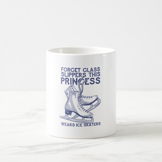 TAZA DE CAFÉ PRINCESO DE PATINAJE DE HIELO (Centro)
