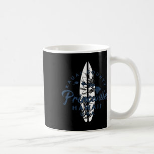 Taza De Café Princeville Kauai Surf Hawaiano Vintage Hawaii