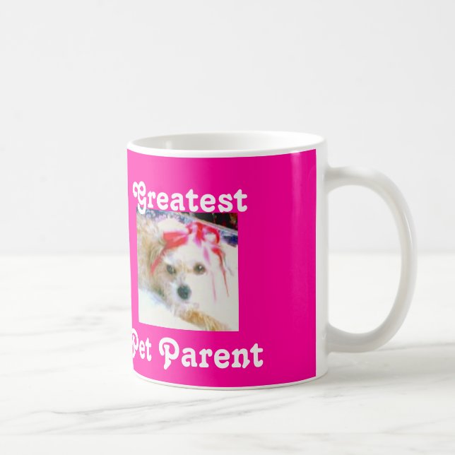 Taza De Café Principal Mascota padre (Derecha)