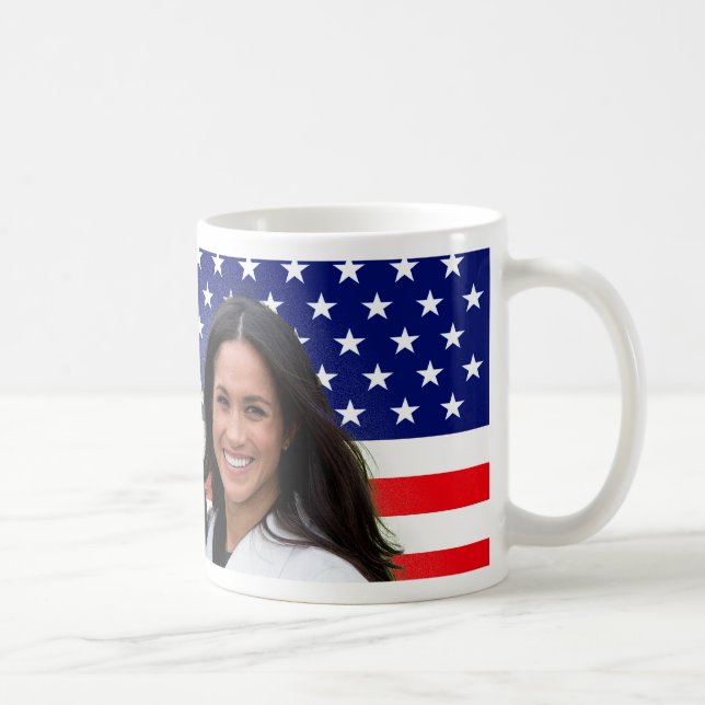 Taza De Café Príncipe Boda Harry y Meghan Markle (Derecha)