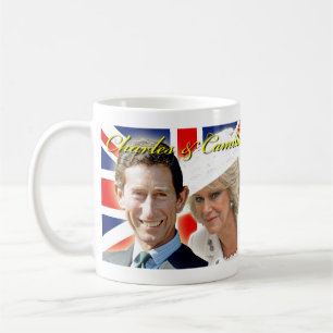 Taza De Café Príncipe Charles de HRH y duquesa de HRH de