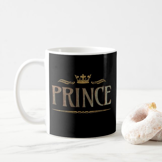 Taza De Café PRÍNCIPE - Gran Corona Medieval (Con donut)