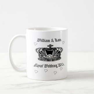 Taza De Café Príncipe Guillermo y Kate. Boda real 2011